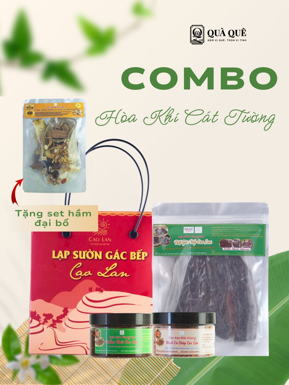 Combo Quà Tết Hòa Khí Cát Tường