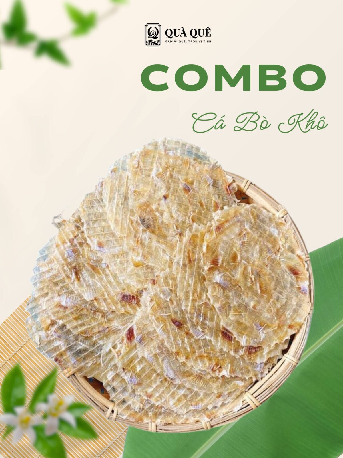 Combo Cá Bò Khô 800g
