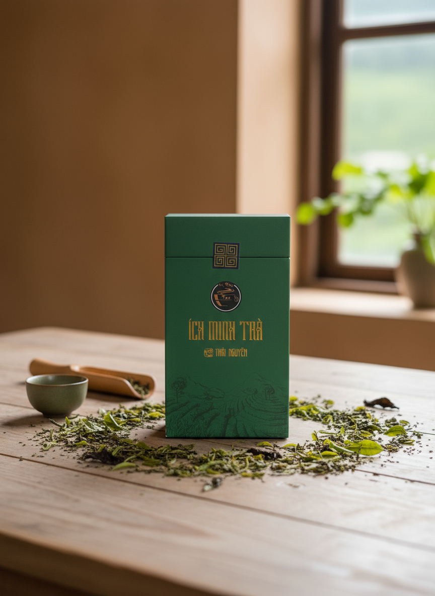 Trà Móc Câu Ích Minh – Đặc Sản Thái Nguyên Cao Cấp 200g